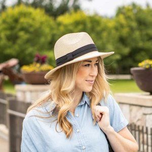 Solar Escape Fedora Hat New Womens